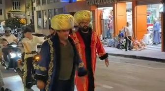 Gerze'de Osmanlı Kostümlü Mehter Marşı Yürüyüşü