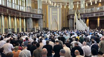Taksim Camii'nde Şehitler için Mevlit