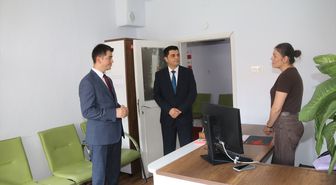 Taşova Kaymakamı'ndan kurum ziyareti