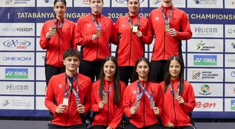 Milli badmintoncular Avrupa'da 2 altın, 2 bronz kazandı