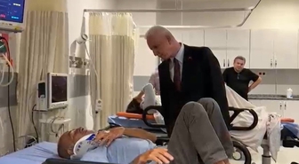 Vali Gül, İETT kazasında yaralananları hastanede ziyaret etti