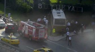 İETT otobüsü Zeytinburnu'nda kaza yaptı: Yaralılar var