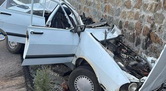 Bayramiç'te Kafa Kafaya Çarpışma: 1 Ölü, 2 Yaralı