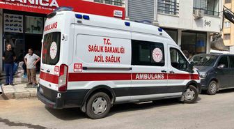 Elazığ'da mühendis 3 metreden düşerek yaralandı