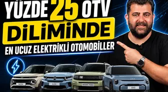 Elektrikli Araçlarda ÖTV Matrah Sınırı Fiyatları Belirliyor