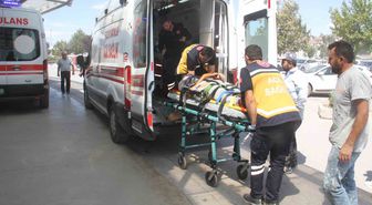 Beyşehir'de İşçi İskeleden Düştü