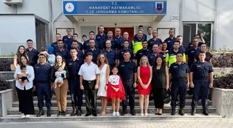 Manavgat Jandarma'da Rütbe Terfi Töreni