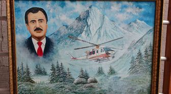 Muhsin Yazıcıoğlu Tablosu Erzurum'da Sergilendi
