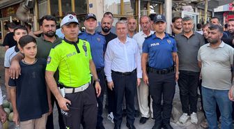 Siirt Emniyet Müdürü Kurtalan'da Esnafı Ziyaret Etti