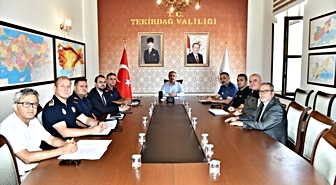 Tekirdağ'da Orman Yangınları Tedbirleri Toplantısı