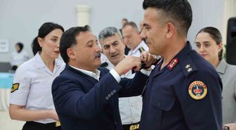 Kayseri'de Jandarma Rütbe Terfi Töreni Gerçekleştirildi