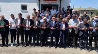Yüksekova'da hayırsever yaptırdığı cami ibadete açıldı