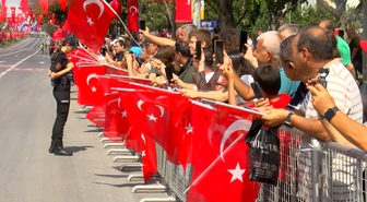 30 Ağustos Zafer Bayramı İstanbul'da Coşkuyla Kutlandı