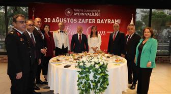 Aydın'da 30 Ağustos Zafer Bayramı Resepsiyonu