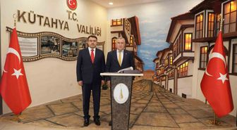 Bakan Bak Kütahya'da Vali Işın'ı Ziyaret Etti