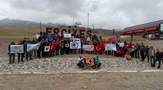 Erciyes'te Zafer Bayramı Zirve Tırmanışı