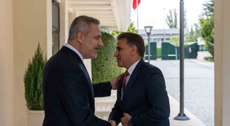 Fidan, Libya Genelkurmay Başkan Vekili Nemruş ile Ankara'da Görüştü