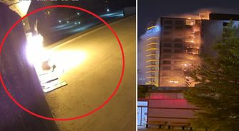 13 katlı plaza küle döndü! Nargile kömürü neden olmuş
