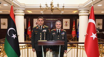 Genelkurmay Başkanı Bayraktaroğlu, Libya Genelkurmay Başkanı'nı Ankara'da Ağırladı
