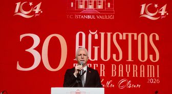 İstanbul'da 30 Ağustos Zafer Bayramı Resepsiyonu