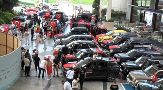 Kartal'da 70 Cipli Zafer Bayramı Konvoyu