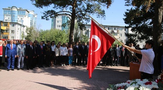 30 Ağustos Zafer Bayramı Bişkek'te Törenle Kutlandı