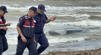 Samsun'da Sahilde İnsansız Deniz Aracı Bulundu