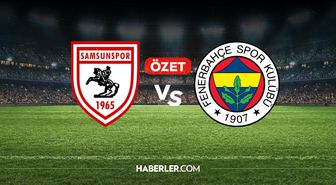 Samsunspor Fenerbahçe maç özeti ve golleri! (ÖZET) Samsunspor Fenerbahçe kaç kaç bitti, golleri kim attı?
