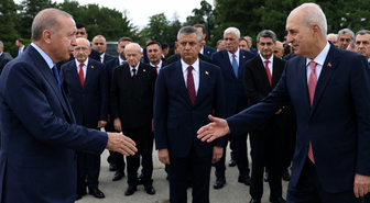 Siyaset dünyası Anıtkabir’de buluştu; tüm liderler aynı karede
