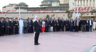 30 Ağustos Zafer Bayramı Taksim'de Törenle Kutlandı
