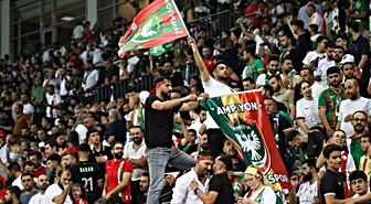 Amedspor-Trabzonspor maçı öncesi tribünler tek ses oldu