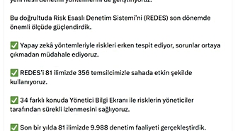 Sağlık Bakanı Memişoğlu: Son bir yılda 81 ilde 9 bin 988 denetim yapıldı