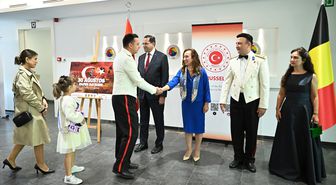 Brüksel'de 30 Ağustos Zafer Bayramı Resepsiyonu