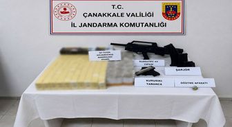 Çanakkale'de Kaçakçılık Operasyonu: 8 Bin 380 Sigara ve 1292 Litre Alkollü İçki Ele Geçirildi