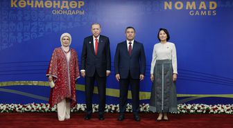 Erdoğan Bişkek'te Göçebe Oyunları'na Katıldı