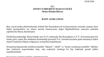 Erfelek Kaymakamı ile Koruma Görevlisi Arasındaki Tartışmada Soruşturma