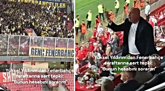 Fener taraftarı küfretti, Yüksel Yıldırım çıldırdı! İşte o anlar