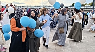DMD'li Toprak Kaan'ın Umut Balonları Gökyüzünde