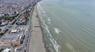Samsun'da Olumsuz Hava Koşulları Nedeniyle Denize Girilmemesi Uyarısı