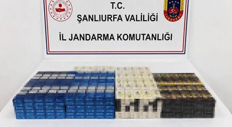 Şanlıurfa'da Kaçakçılık Operasyonu: Binlerce Paket Sigara Ele Geçirildi