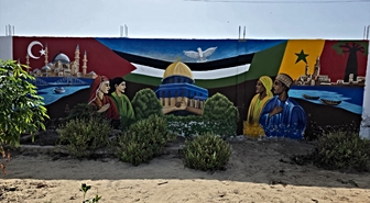 TİKA'dan Senegal'de Filistin'e Sanatla Destek