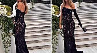 Şeyma Subaşı düğünde sınırları zorladı! Transparan tarzıyla şaşırttı