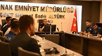 Şırnak'ta Ağustos Ayı Güvenlik Toplantısı Yapıldı