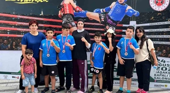 Sivas'tan Muaythai'de 4 Madalya