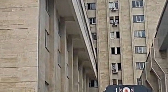 OMÜ Hastanesi'nde kriz: Polis ikna etti