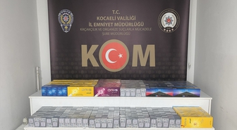 Kocaeli'de Kaçak Sigara Operasyonu: 1850 Paket Ele Geçirildi