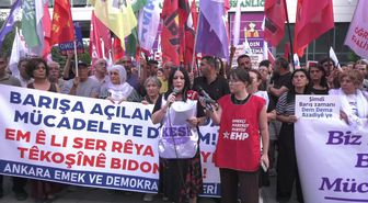 Ankara'da 1 Eylül Dünya Barış Günü Yürüyüşü: 'Geleceğimizi Savaşa Teslim Etmeyeceğiz'