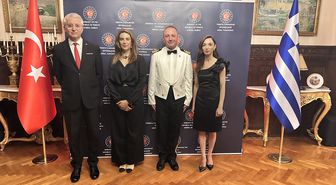 Atina'da Zafer Bayramı Resepsiyonu