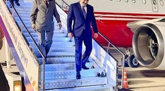Bakan Fidan ve Güler, Cumhurbaşkanı Erdoğan'a refakat için Bişkek'te