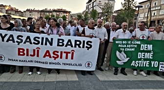 İHD'den 1 Eylül Dünya Barış Günü'nde 'Terörsüz Türkiye' sürecine tam destek: 'Kalıcı barış için hukuki adımlar şart'